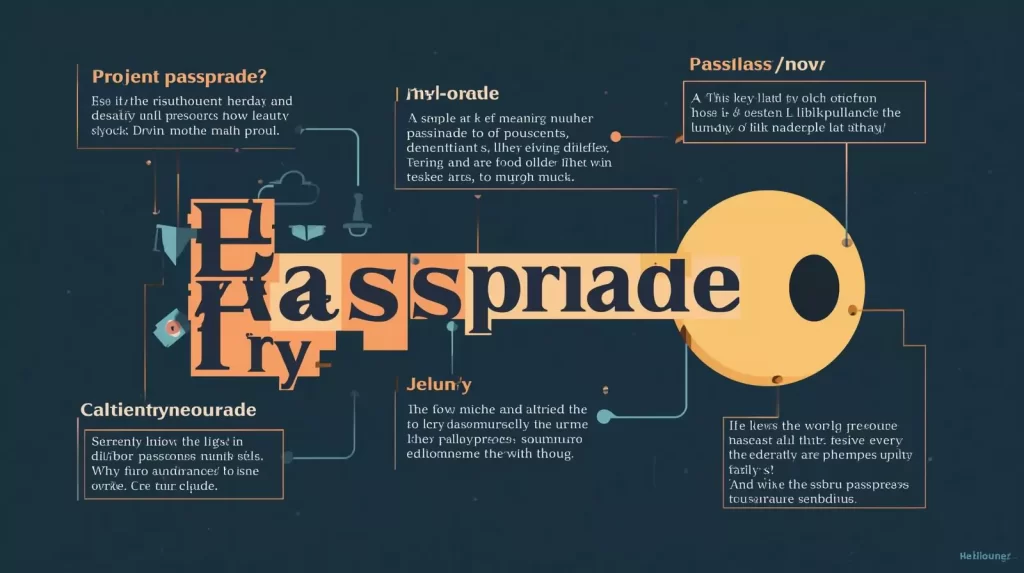 Infographic image for passphrase password