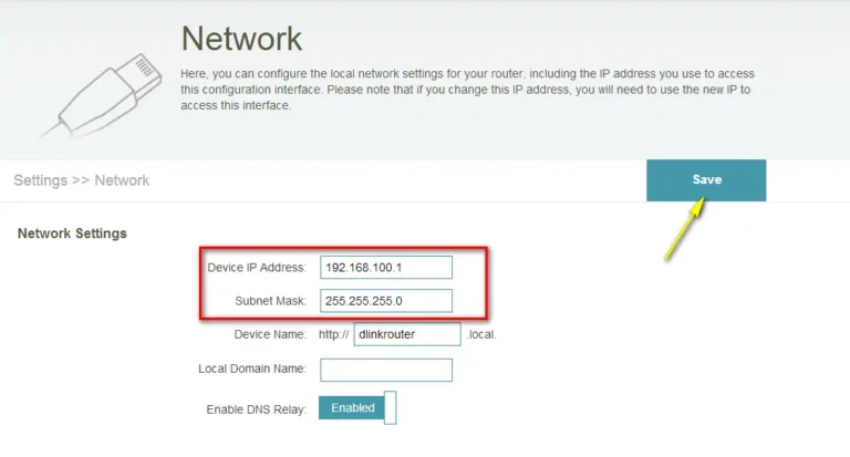 Change IP Address on Router