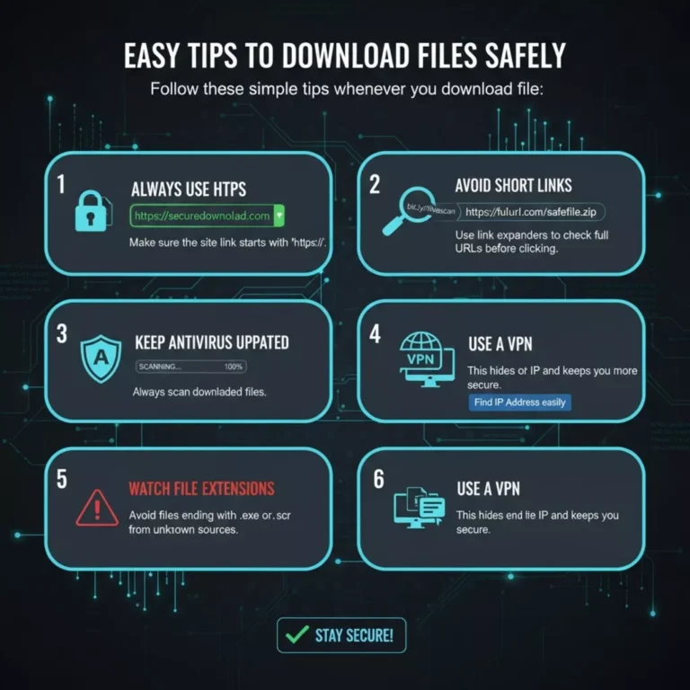 Easy Tips to Download Files Safely