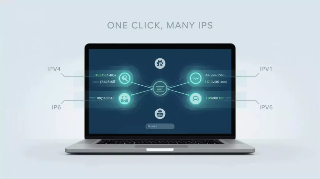 Random IP Generator, one click IPs,