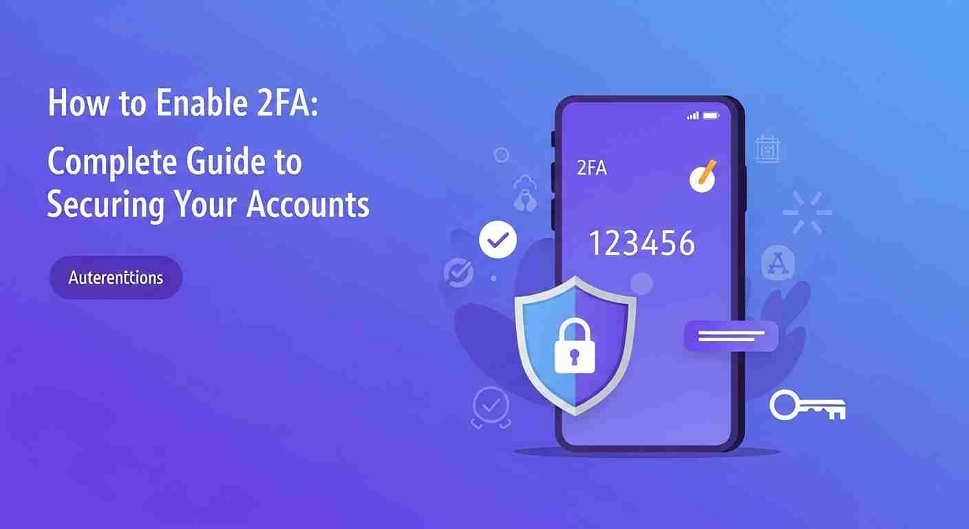 How to Enable 2FA to Securing Your Accounts