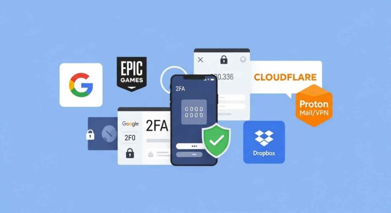 Enable 2FA on Popular Platforms