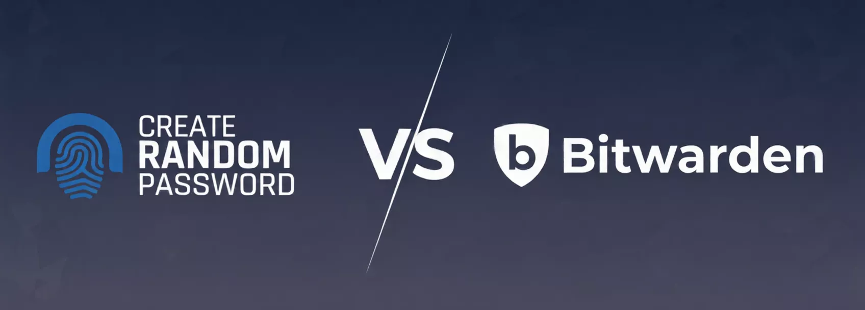 Create Random Password vs Bitwarden
